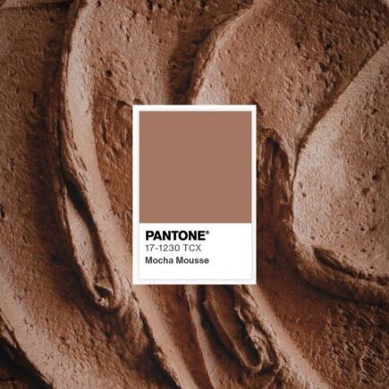 a cor do ano de 2025 é a mocha mousse escolhida pela empresa Pantone