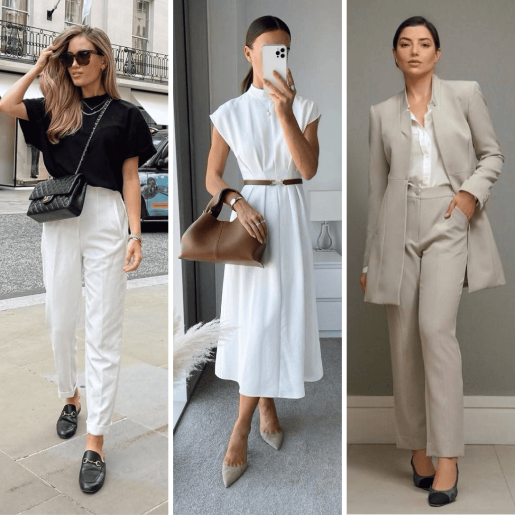 estilo minimalista Looks do estilo minimalista com cores neutras, alfaiataria e poucos detalhes