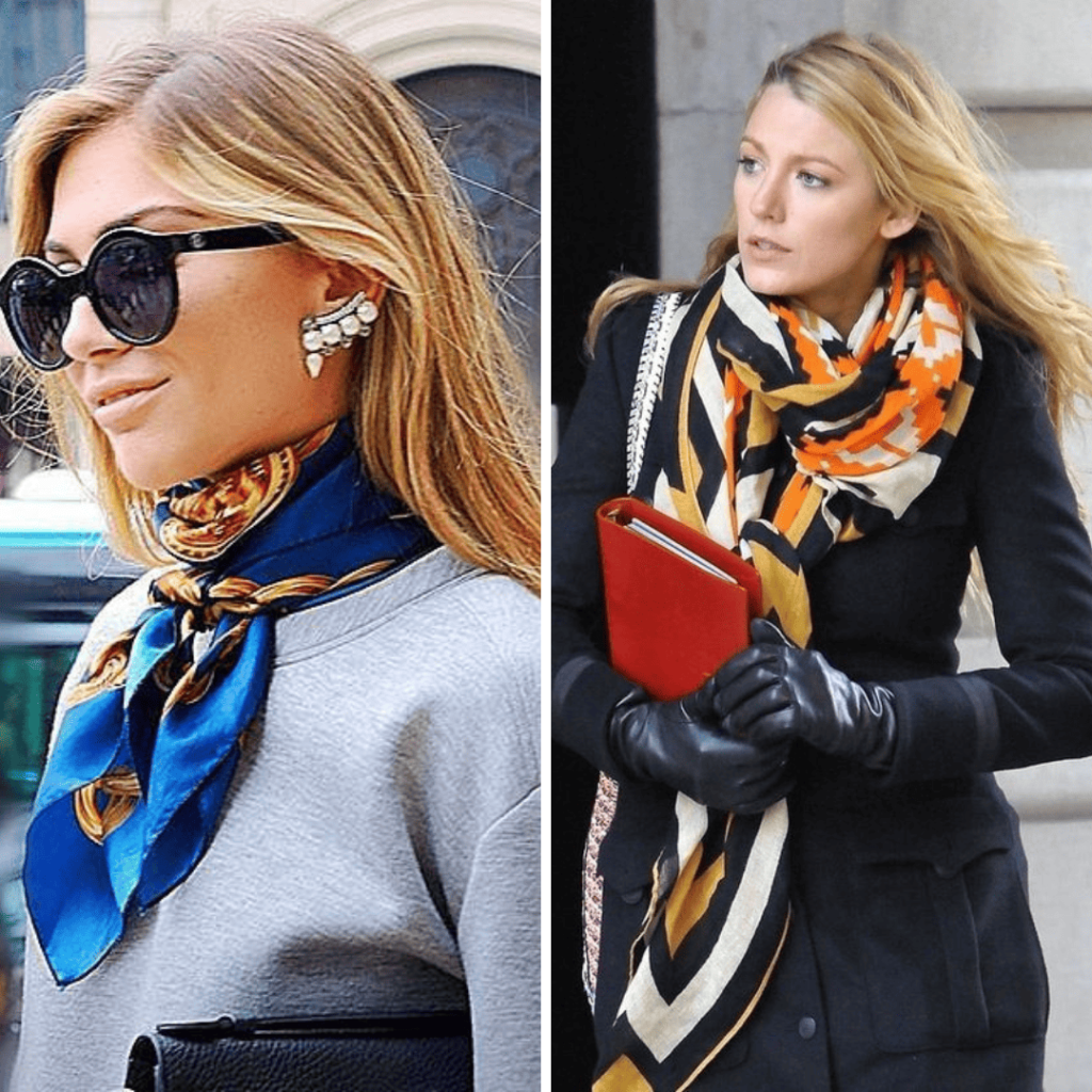 look com lenço look com lenço no outono/inverno
