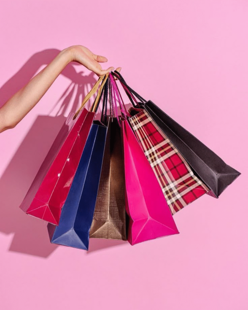 sacolas de compras