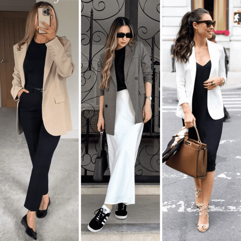looks com blazer