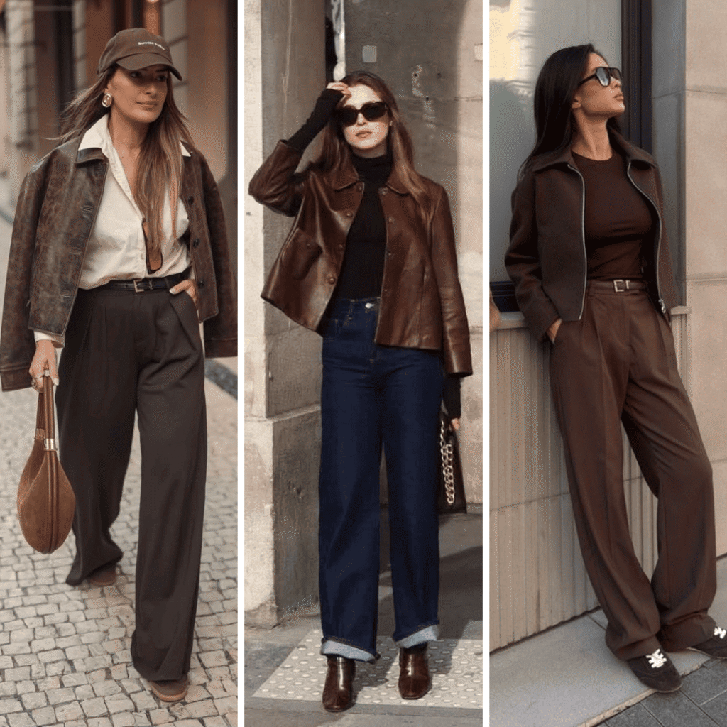 Marrom chocolate e marrom café são tons escuros da cartela que fazem sucesso na estação fria