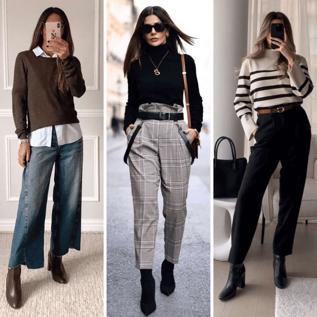 inspirações com botas em looks casuais e de trabalho