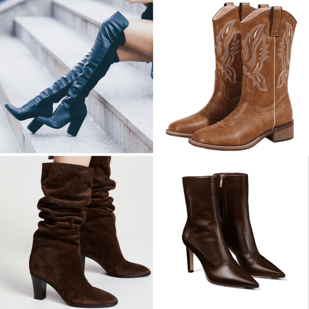 modelos de botas femininas